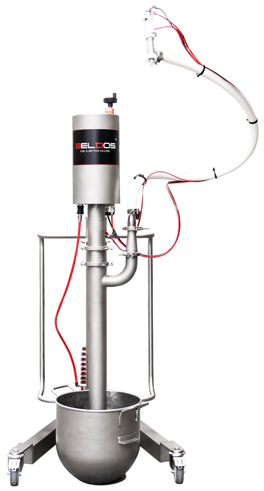 Beldos Belmixing Bowl Volumetric Depositor, Filler and Transfer Pump