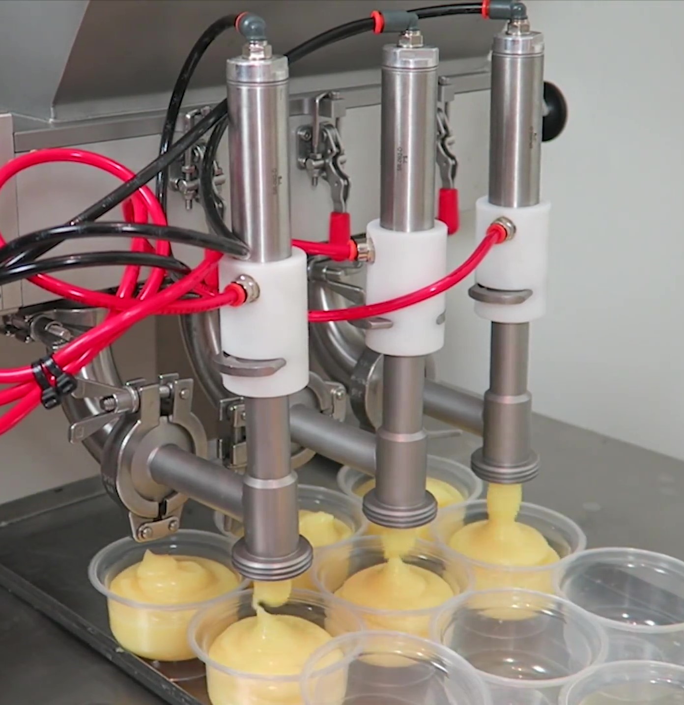 Depositor Solutions Beldos Filler Depositor BelMulti Dessert Custard Pot Filling