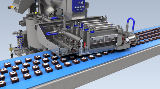 Depositor Solutions Foodjet MDSUW Liquid Foodstuff depositor line