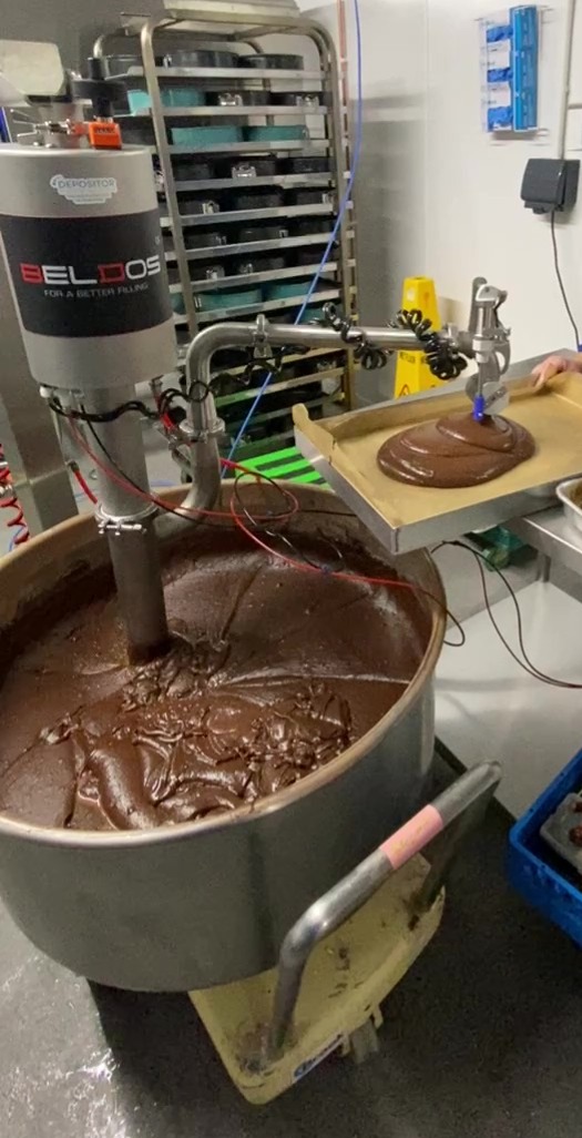 Depositor Solutions Beldos BelMixing Bowl tray bake test