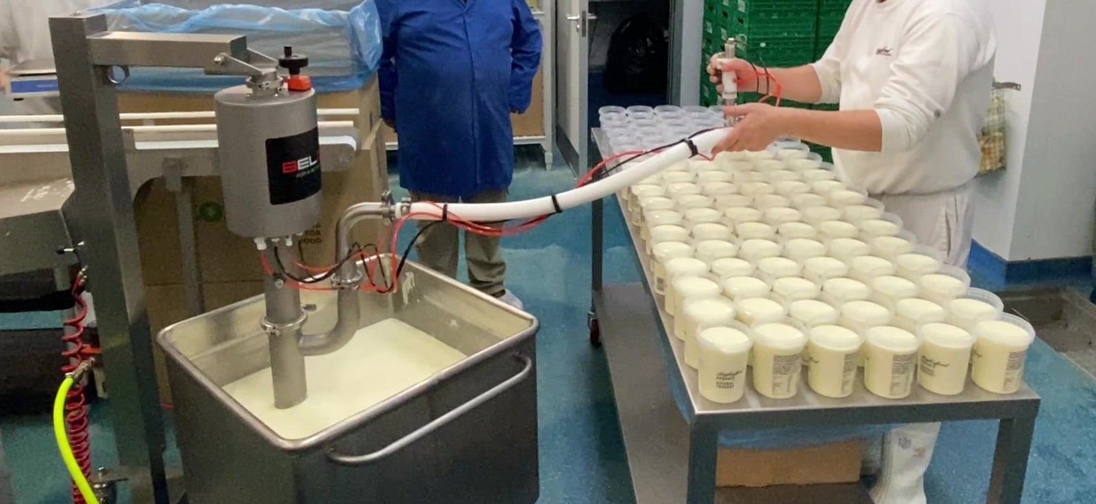 Depositor Solutions Beldos BelMixing Bowl Filler dairy Pot Filling